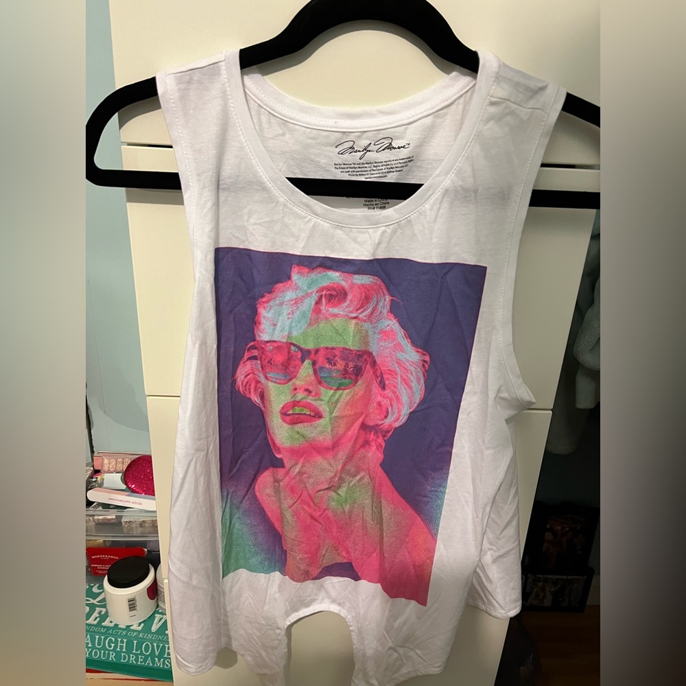 Marilyn Monroe Sleeveless Tshirt